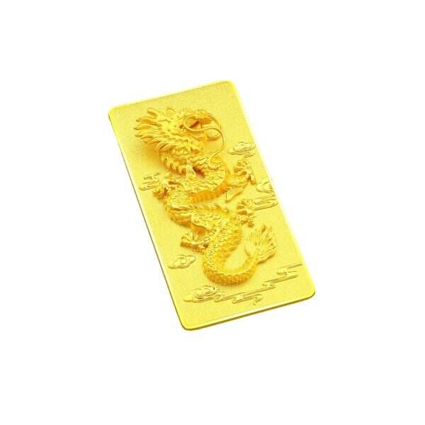 50G Dragon Gold Bar
