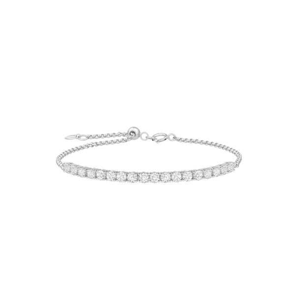 Half Tennis Diamond Bracelet