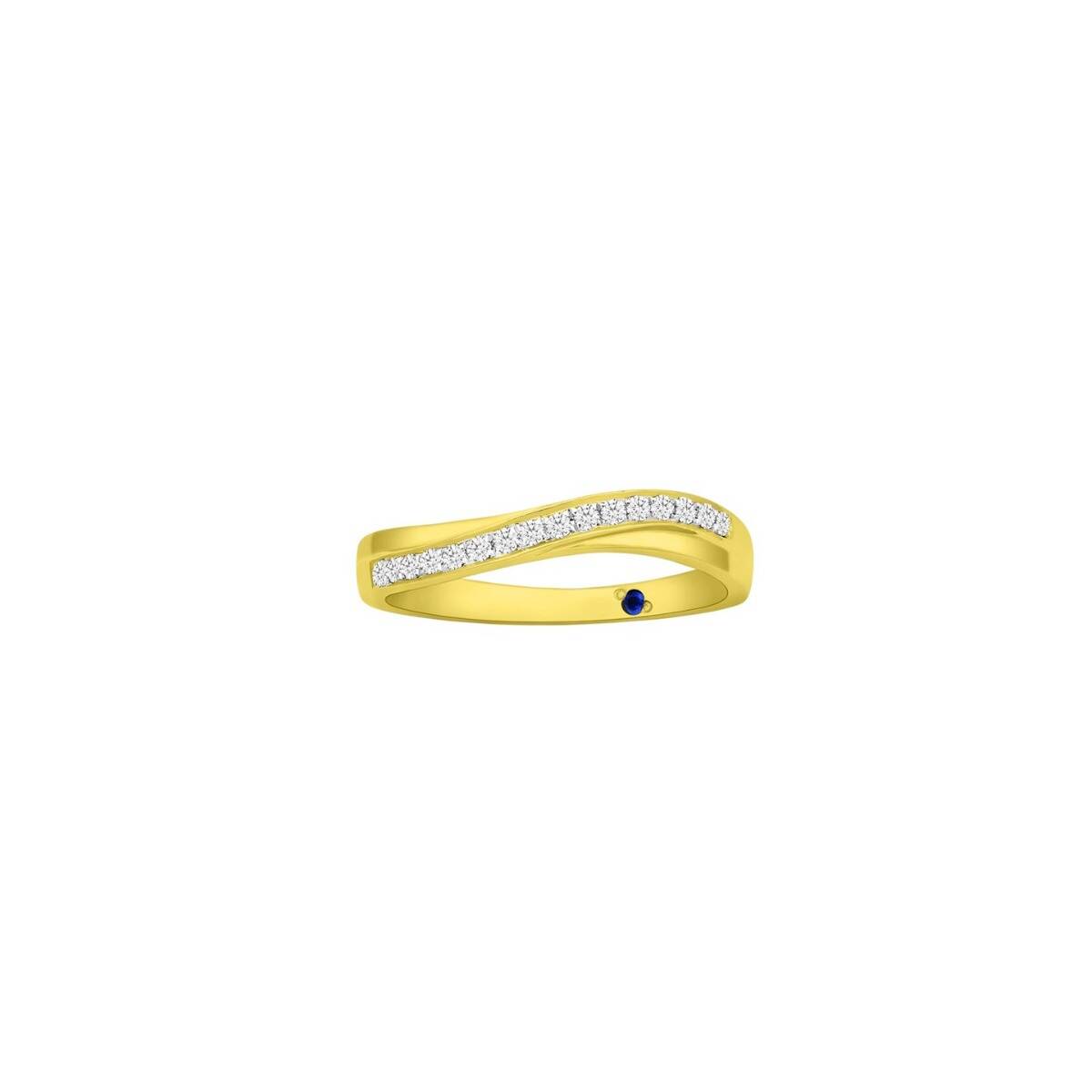 Yellow Gold Wedding Band (Female)