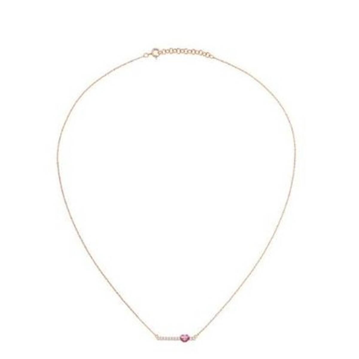 Pink Heart Necklace