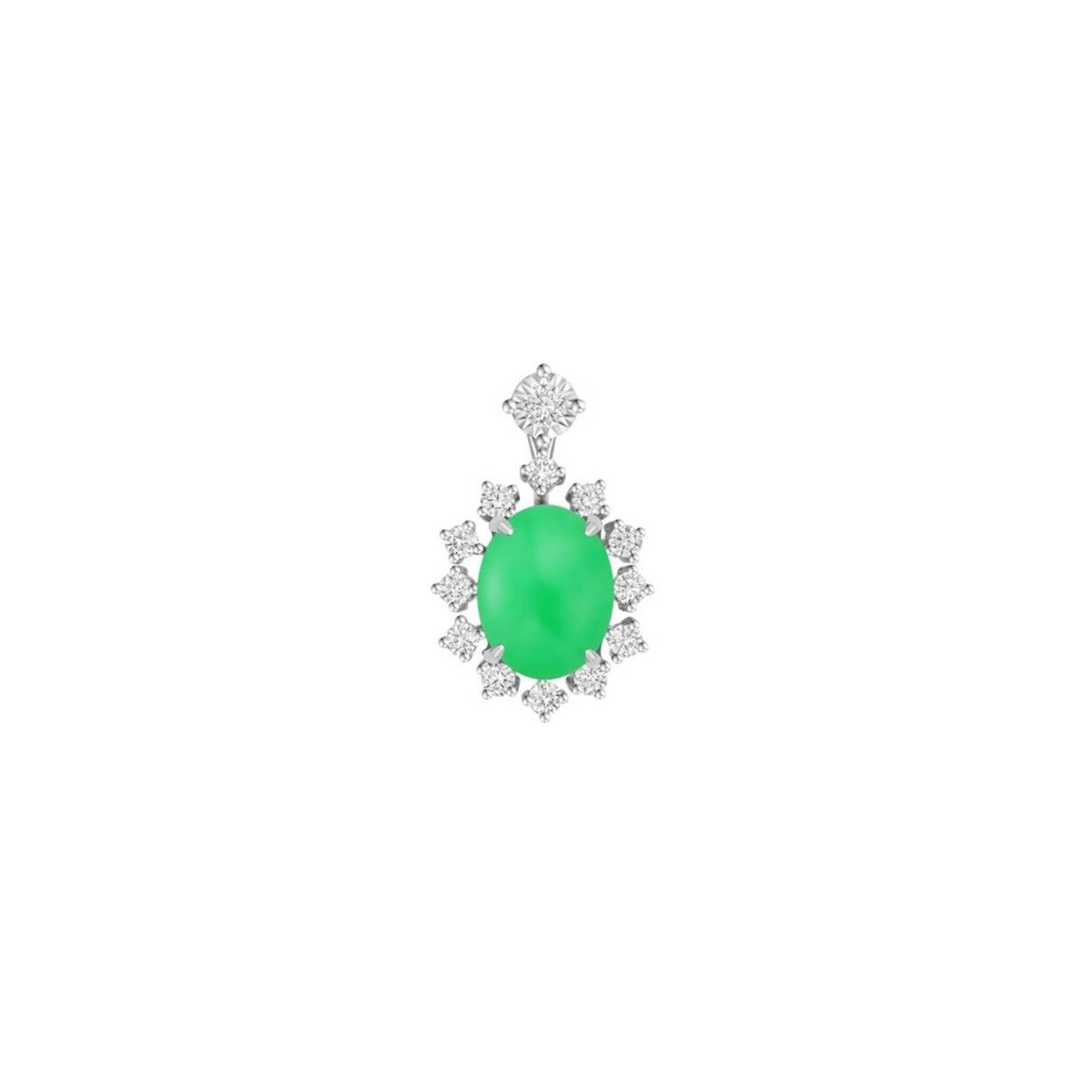 White Gold Diamond Pendant
